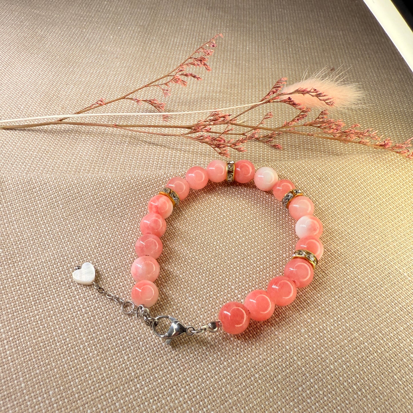 Perlenarmband (versch. Farben)