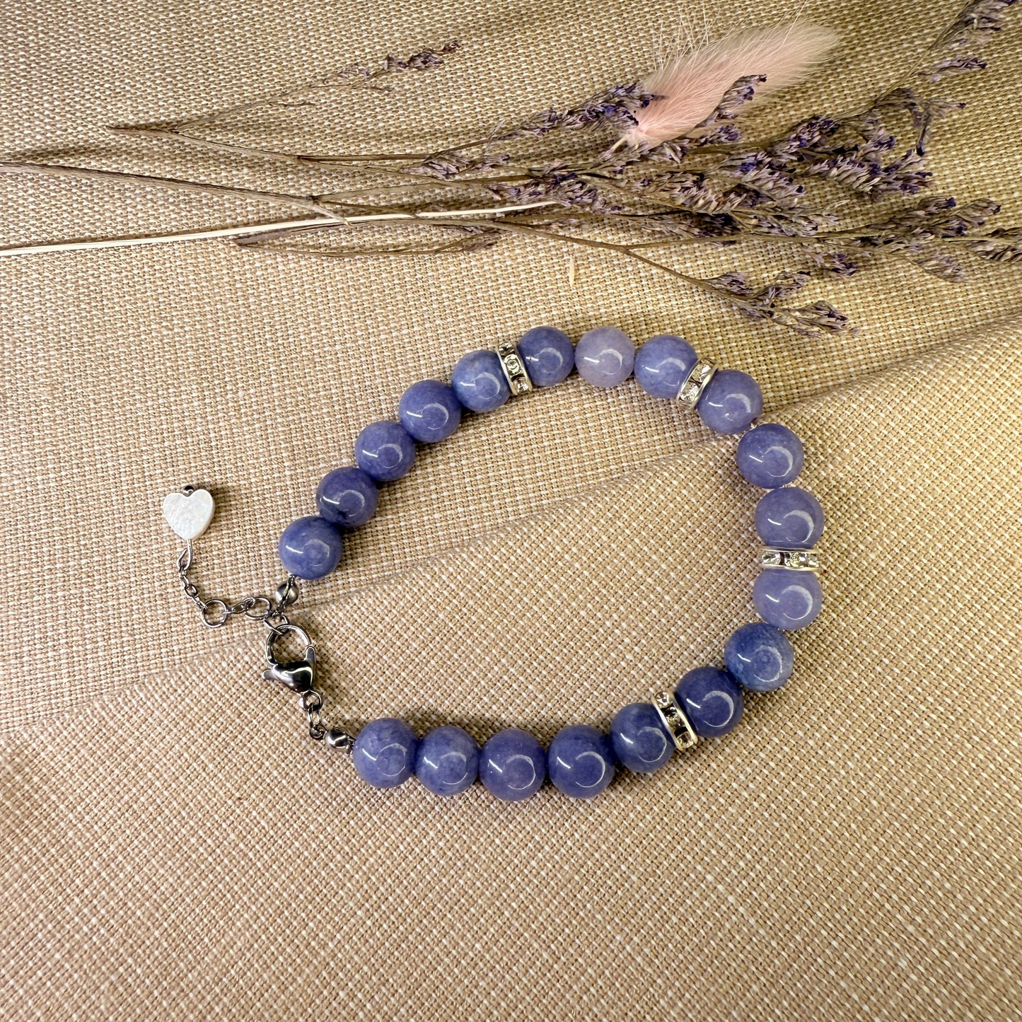 Perlenarmband (versch. Farben)