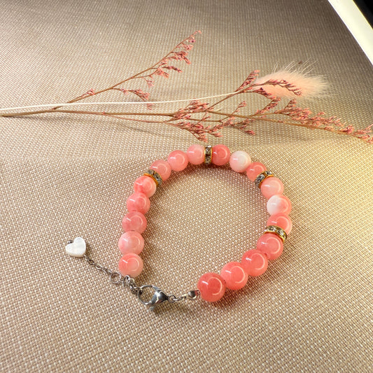 Perlenarmband (versch. Farben)
